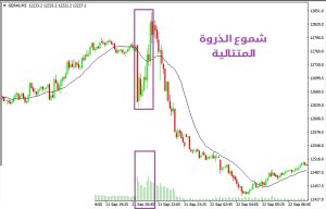 نمط العلم الأخير في انعكاس الاتجاه - نمط العلم الأخیر