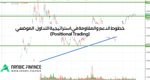 خطوط الدعم والمقاومة في استراتيجية التداول الموضعي (Positional Trading)