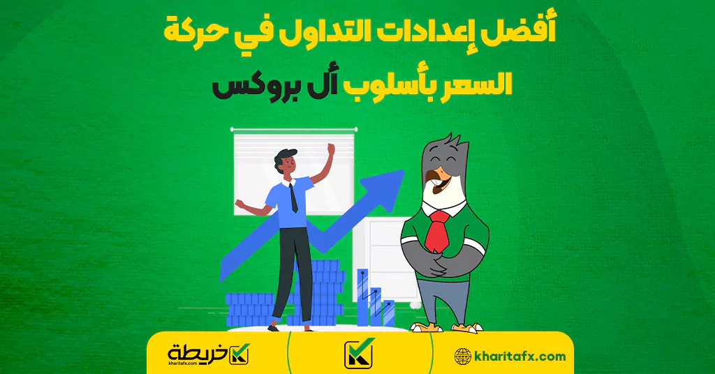 أفضل إعدادات التداول في حركة السعر بأسلوب أل بروكس - المخطط السعری